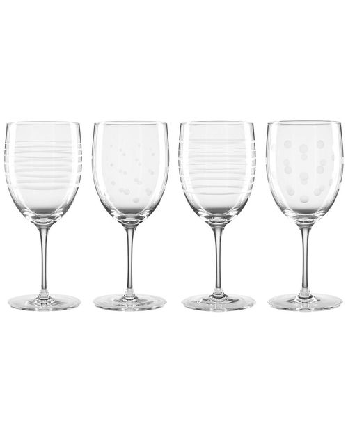 Set Of 4 Mingle Wine Glasses