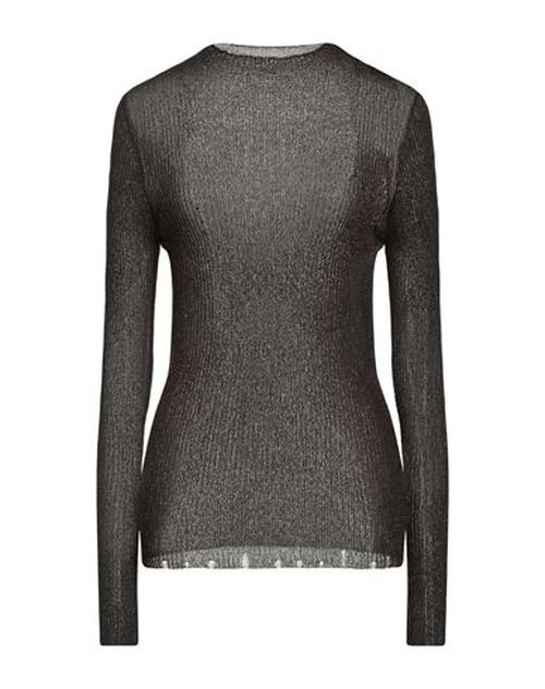 Woman Turtleneck Chocolate brown Size XS Viscose, Metallic fiber, Polyamide
