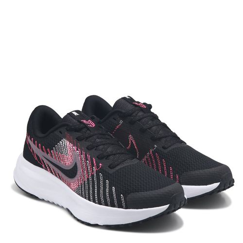 Women's Run Defy Running Shoes (Black/Pink)