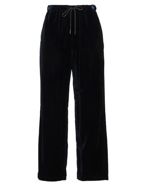 Woman Pants Midnight blue Size M Rayon, Viscose