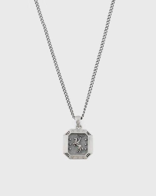 Silver Rodeo Necklace silver male Jewellery now available at BSTN