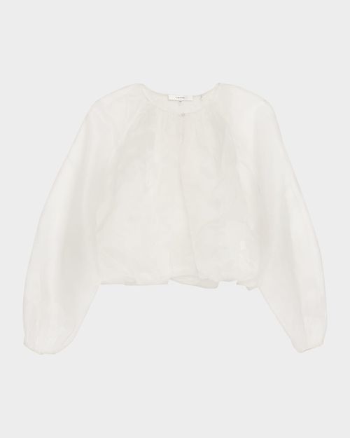 The Sheer Balloon Blouse