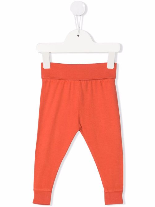 Elastic waist trousers - Orange