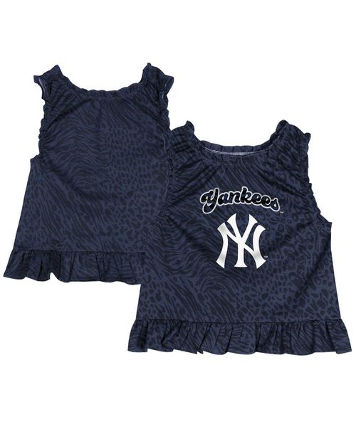 Toddler Navy New York Yankees Playground Dress - Navy
