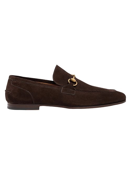 Men's Jordaan Horsebit Suede Mocassins - Cocoa