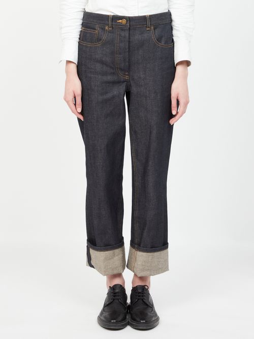 Japanese Selvedge Denim Jeans — Navy