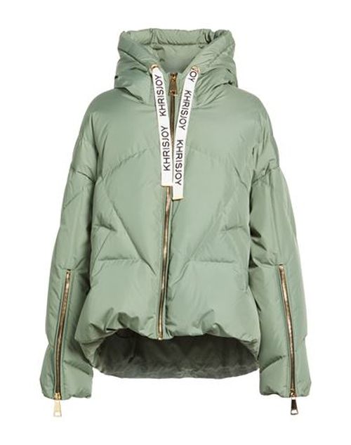 Woman Puffer Sage green Size 000 Polyester