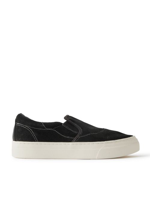 Lister Suede Slip-On Sneakers
