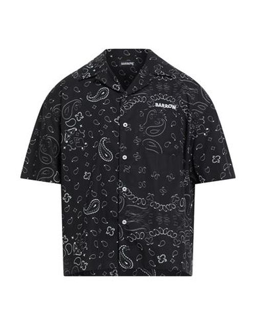 Man Shirt Black Size L Cotton