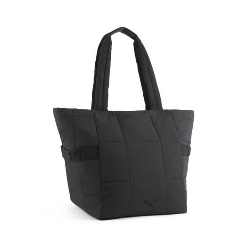 PUMA Lush Tote Bag in Black