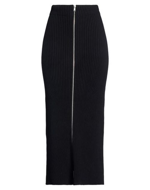 Woman Maxi skirt Black Size 0 Cotton