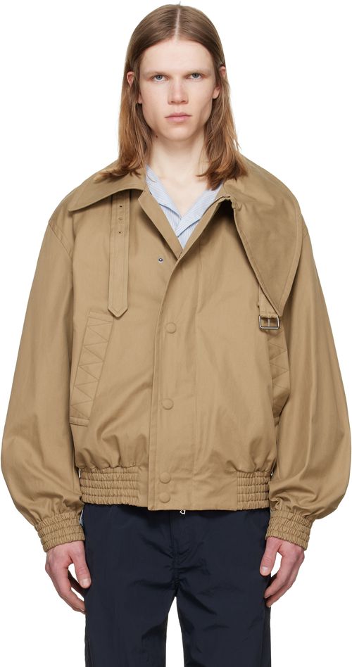 Beige Cotton Jacket