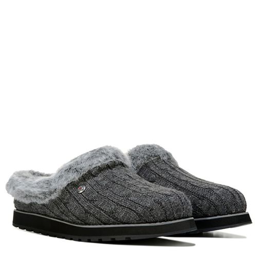 Women's Bobs Keepsakes Ice Angel Slipper Shoes (Charcoal)