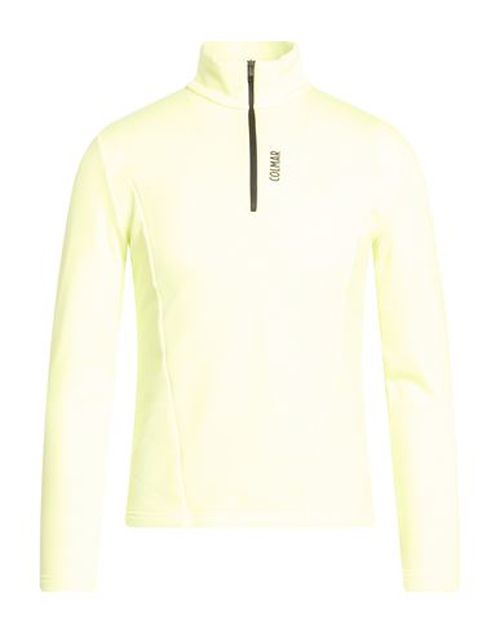 Woman Sweatshirt Yellow Size M Polyester, Elastane