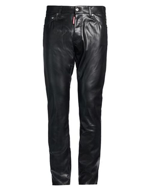 Man Pants Black Size 30 Polyester