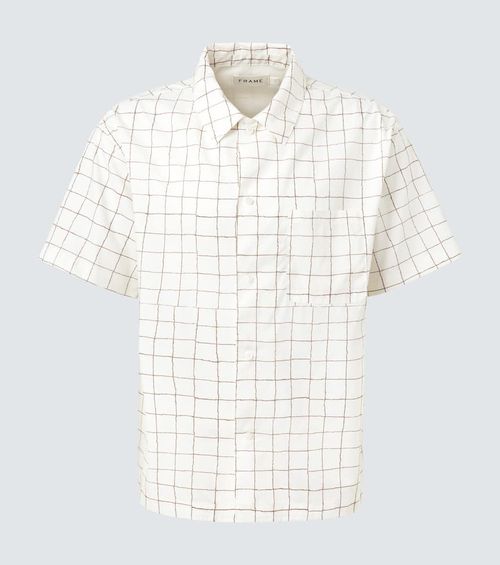 Checked bowling shirt