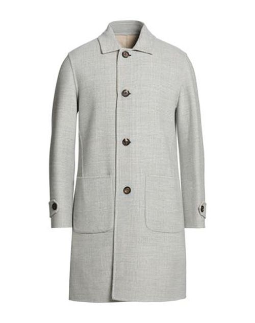Platinum Man Coat Light grey Size 44 Wool