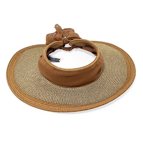 Tie Back Roll-Up Visor