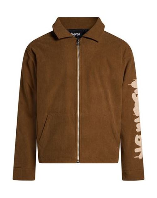 Man Jacket Camel Size M Polyester
