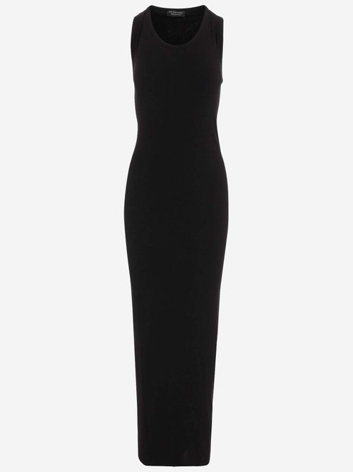 Stretch Viscose Long Dress