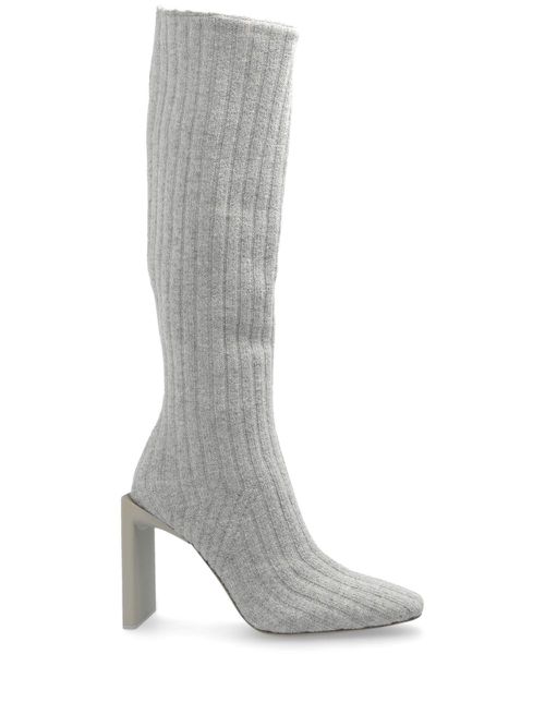 Knitted boots - Grey