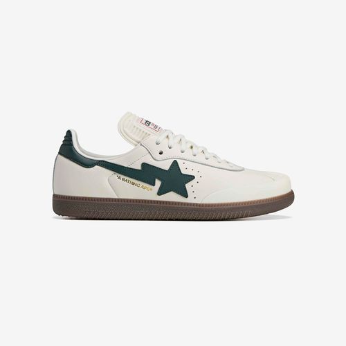 Adidas Samba x BAPE - OFF WHITE/SHADOW GREEN/GUM - male