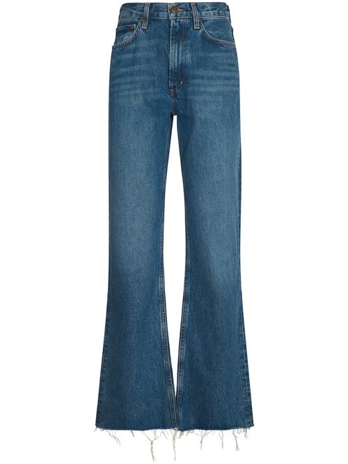 Flared Leg Jeans