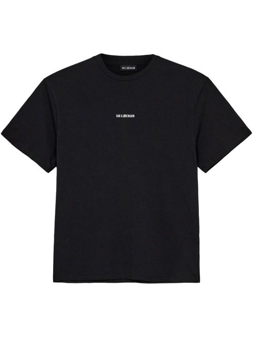 Logo-print T-shirt - Black