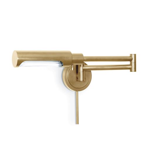 Natural Brass Wall Sconce from the Noble Collection