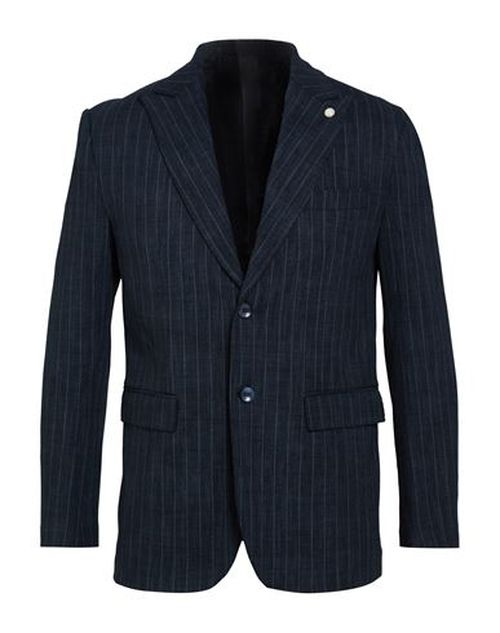 Man Blazer Navy Size 32 Viscose, Polyamide, Elastane