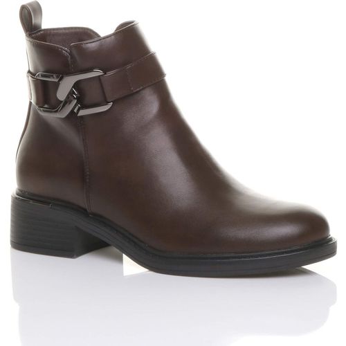 Low  Heel   Ankle Boots