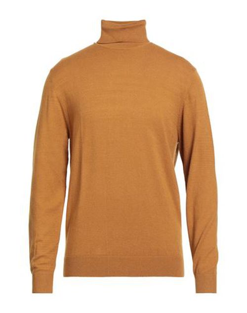 Man Turtleneck Marigold Size 3XL Wool, Cotton, Viscose, Polyamide, Cashmere