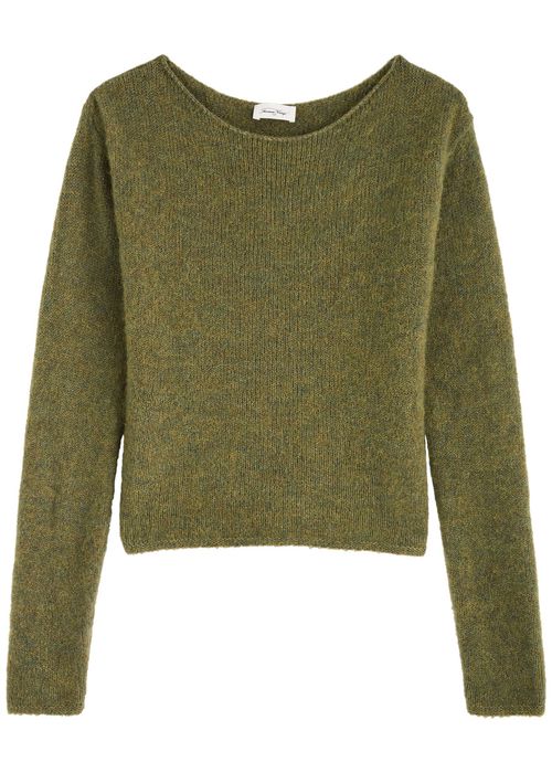 East Ribbed-knit Jumper - Green - L (UK14 / L)