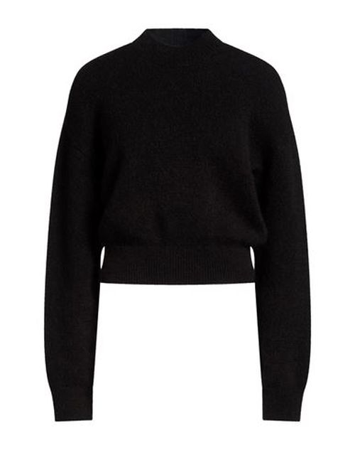 Woman Sweater Black Size L Alpaca wool, Polyamide, Merino Wool