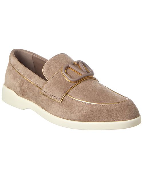 Suede & Leather Loafer