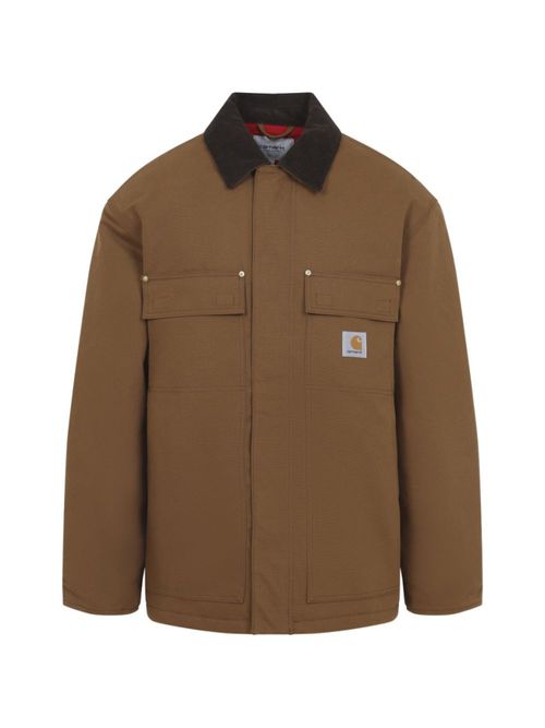 Brown Logo Arctic Coat