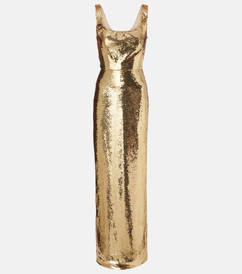 Sequined gown