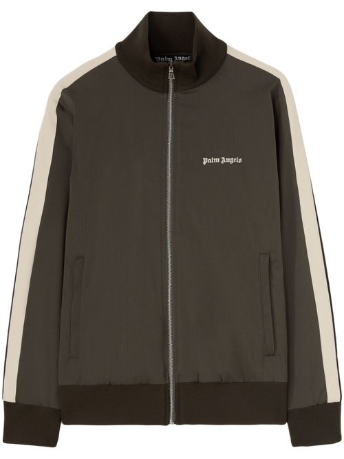 Logo-embroidered jacket - 5603 5603 MILITARY OFF WHITE