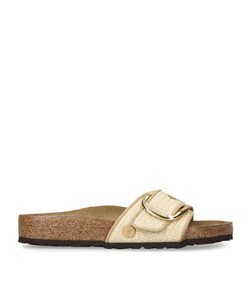 Raffia Madrid Big Buckle Sandals