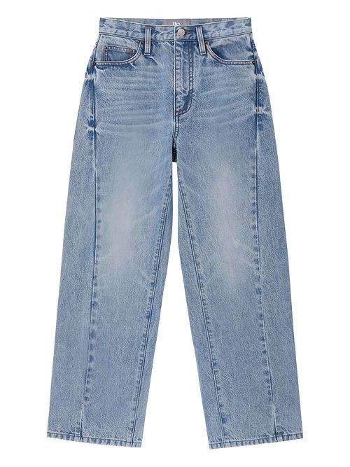 Logo-patch jeans - Blue