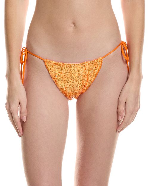 Petite Sequin String Bikini Bottom