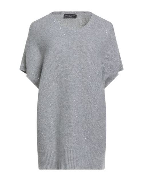 Woman Sweater Grey Size 10 Virgin Wool, Silk, Cashmere, Alpaca wool, Polyester