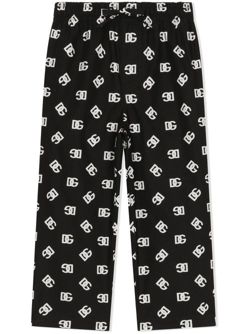 DG-logo pajama bottoms - Black