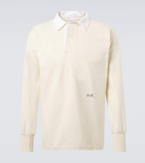 Logo cotton jersey polo shirt