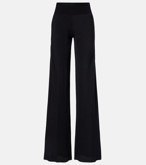 Bias wide-leg pants