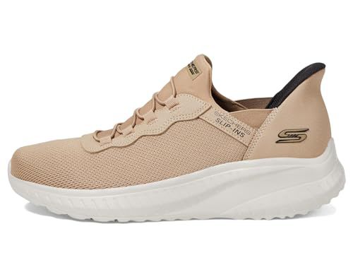 SKECHERS Men's Hands Free Slip-ins Bobs Squad Chaos-Daily Hype Sneaker