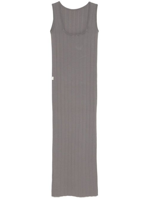 Sleeveless maxi dress - Grey