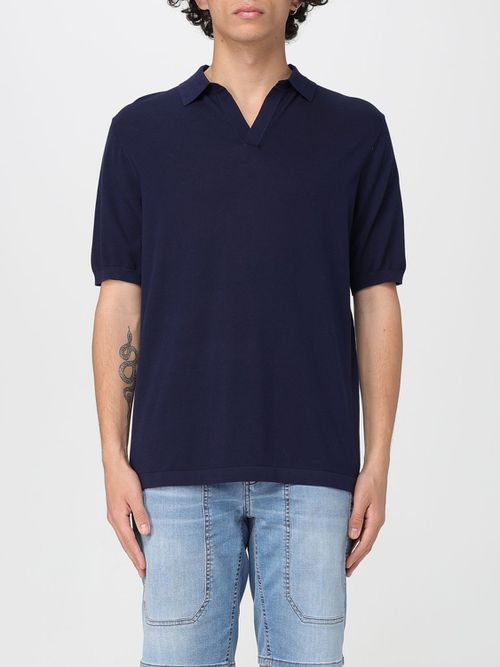 Polo Shirt MC2 SAINT BARTH Men color Navy