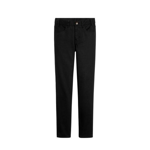 Skinny Cotton Jeans — Black
