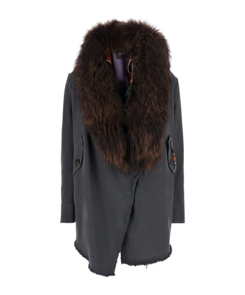 Frayed coat